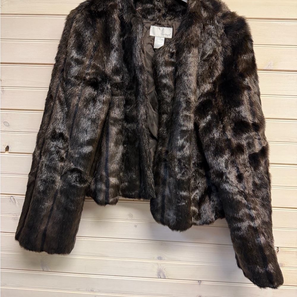 Spiegel Dark Brown Teddy Jacket